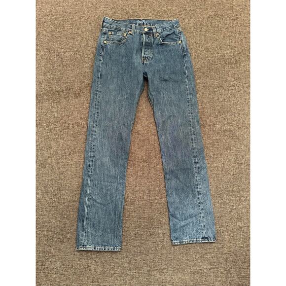 Levis 501 xx Jeans Mens 33x32 Fits 32x32 Button Up Fly 90’s WPL423 Vintage - Picture 1 of 11